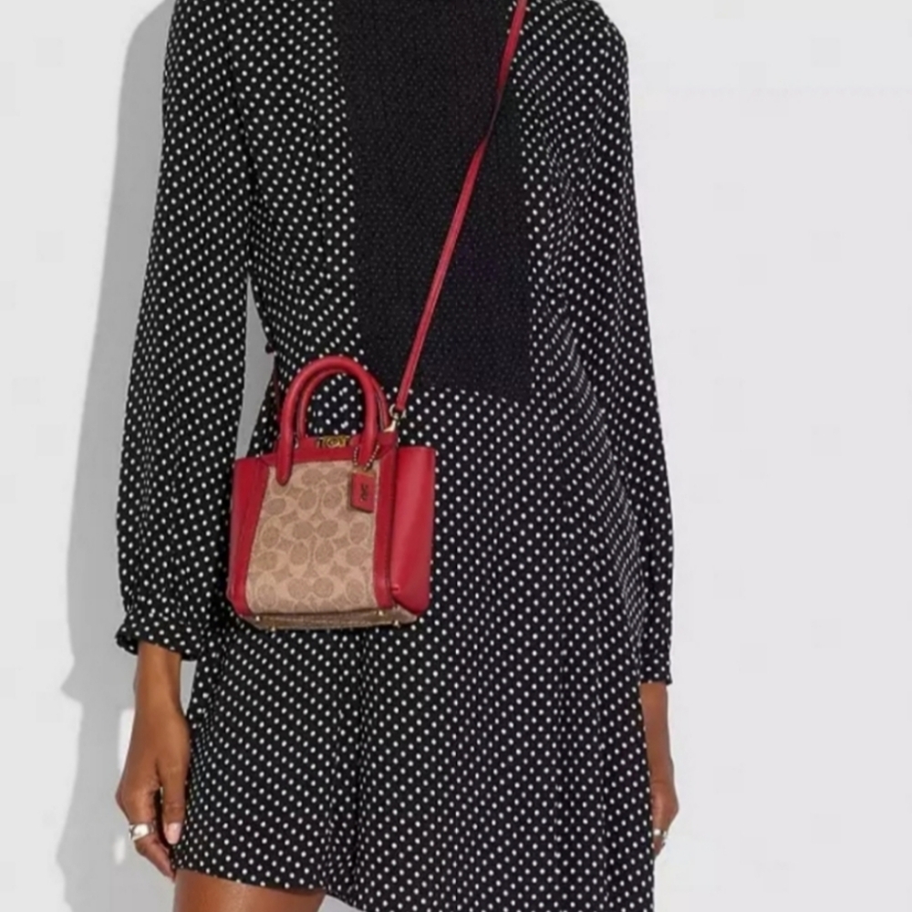 Coach 1941  Troupe 16 Signature Canvas mini satchel